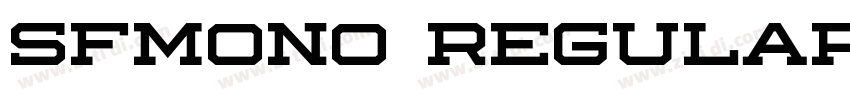 sfmono regular字体转换